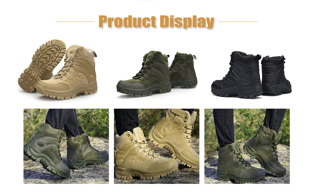 Outdoor Anti-slip Durable Warm Sports Boots for Men