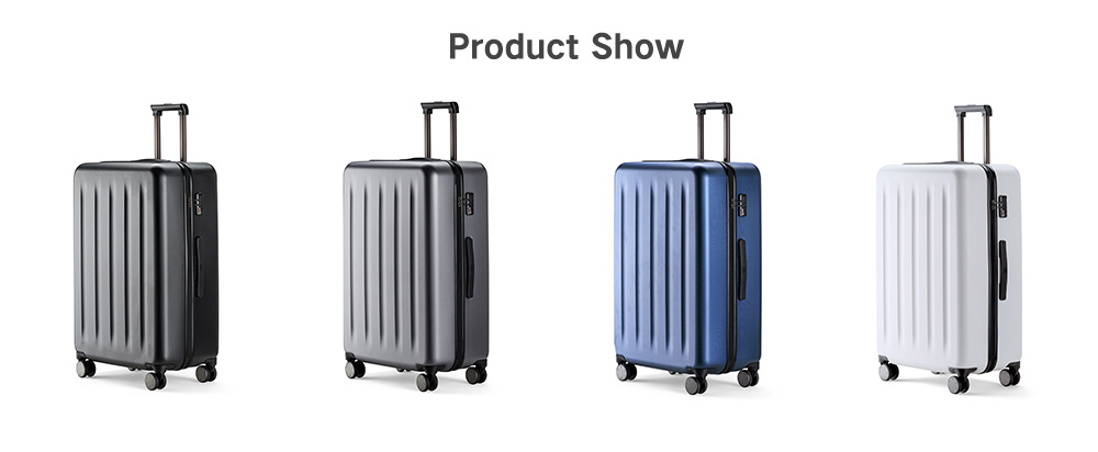 90FUN PC Suitcase with Universal Wheel Travel Luggage