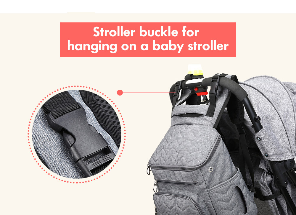 Guapabien Maternity Backpack Multifunctional Baby Care Bag