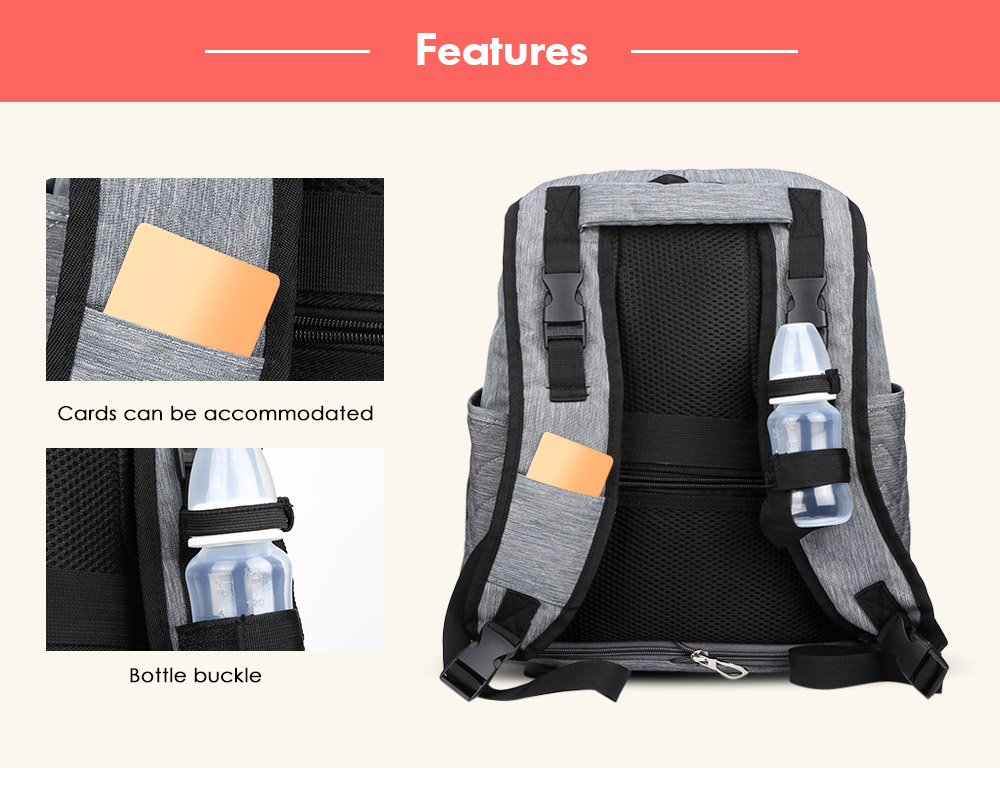 Guapabien Maternity Backpack Multifunctional Baby Care Bag