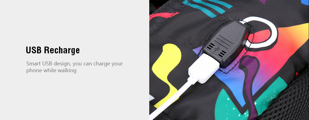 Liyongyi Smart USB Recharge Luminous Backpack