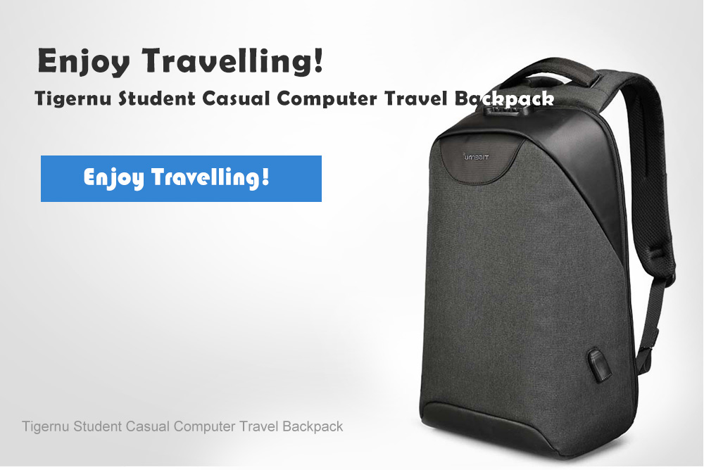 Tigernu Student Casual Computer Travel Backpack