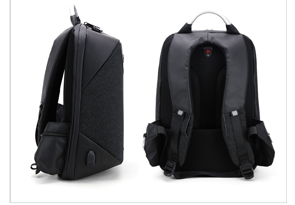 ARCTIC HUNTER Anti-theft Smart USB Recharge Backpack