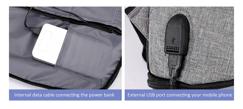 Handbag Laptop Bag USB Charging Backpack