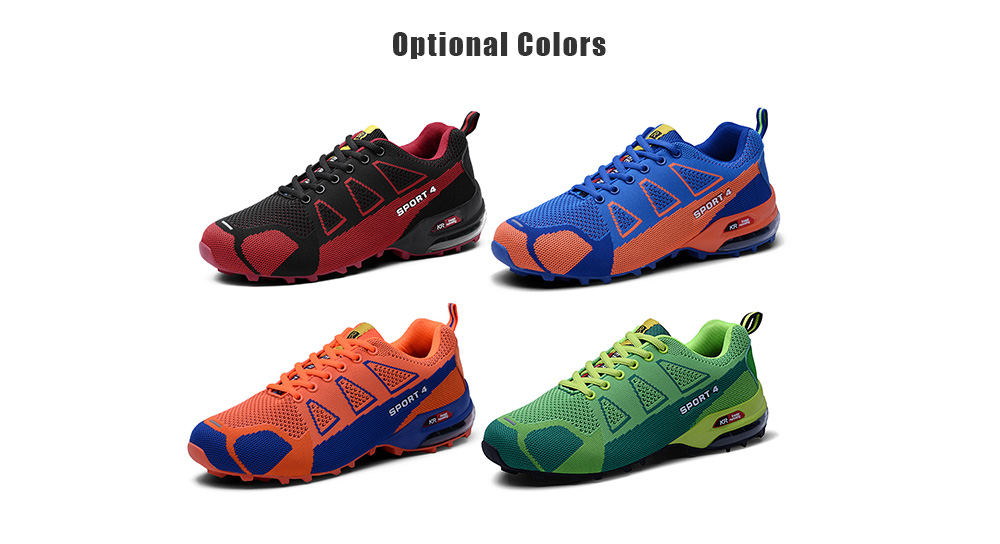 Breathable Matching Color Mesh Cloth Sneakers