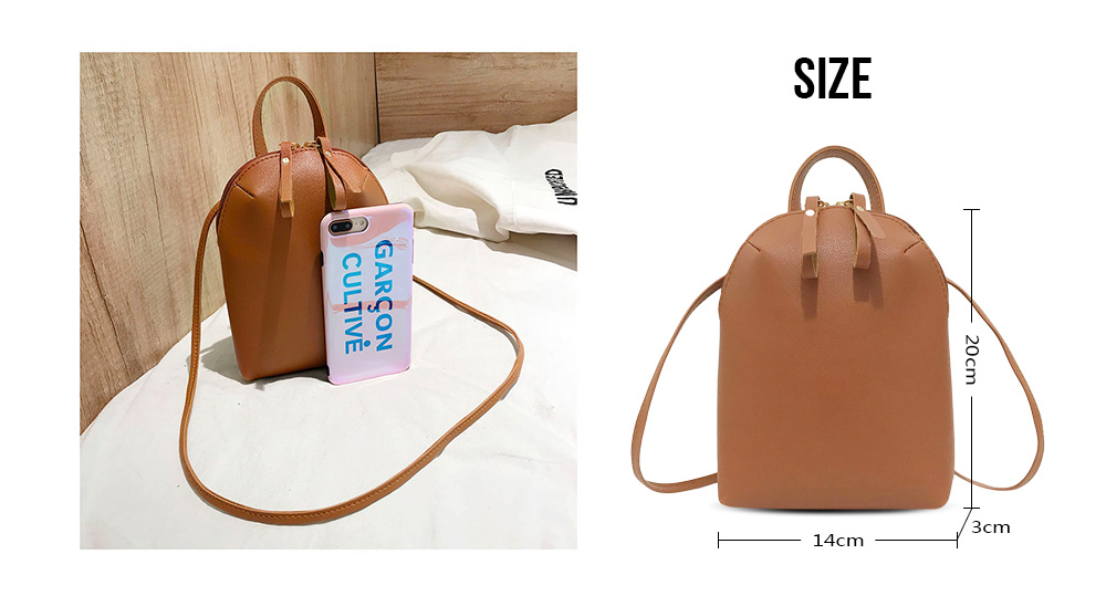 Guapabien Women Simple Portable Crossbody Bag