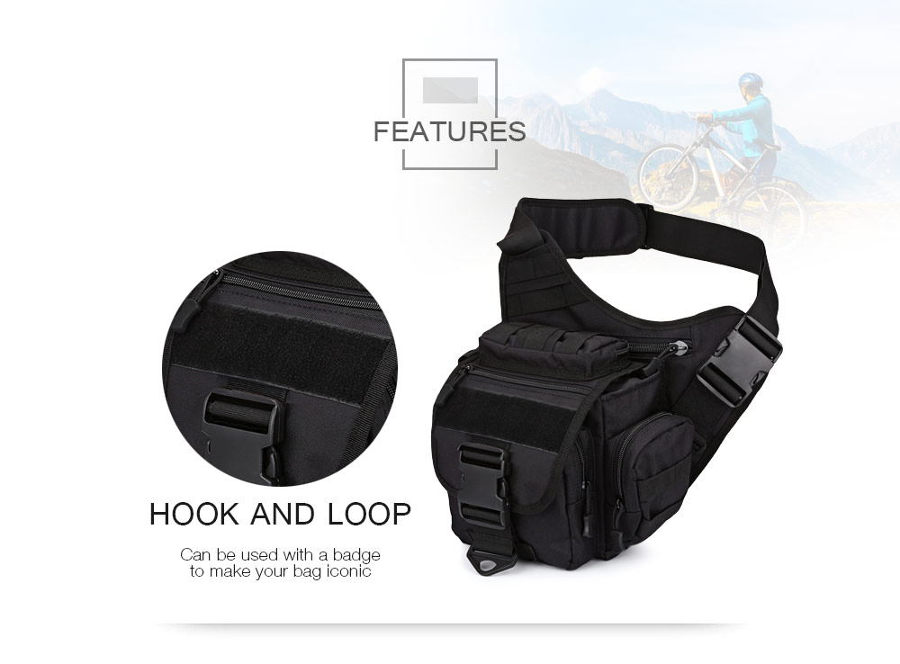 Men Waist Pack Water Resistance Motorcycle Pouch