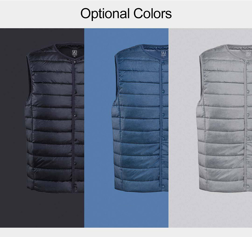 90FUN Men's Far Infrared Heat Storage Cotton Vest from Xiaomi youpin