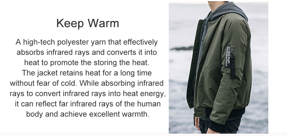 90FUN Heat Storage Warm Air Jacket from Xiaomi Youpin