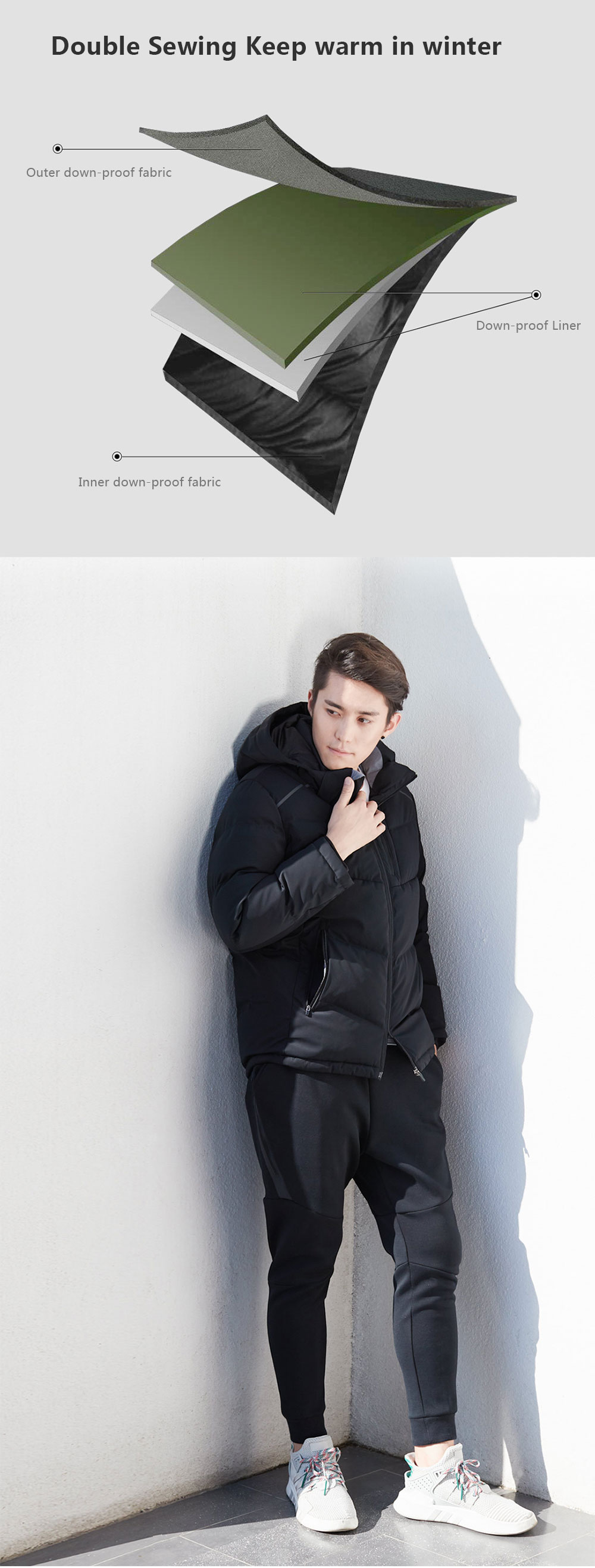 MITOWN LIFE Knit Comfortable Down Coat from Xiaomi Youpin