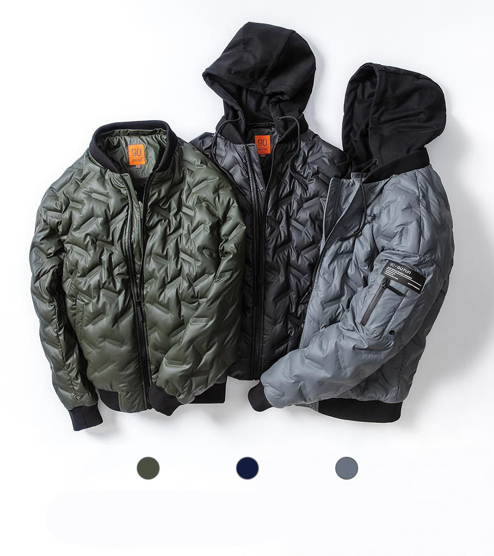 90FUN Men Warm Comfortable Down Jacket from Xiaomi Youpin