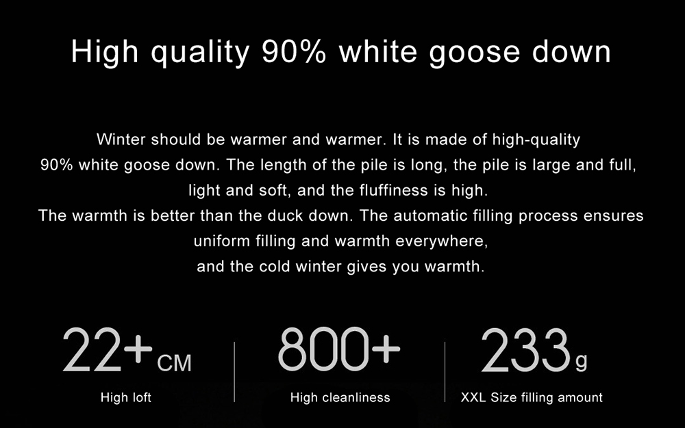 Uleemark DuPont Paper Goose Down Jacket from Xiaomi Youpin