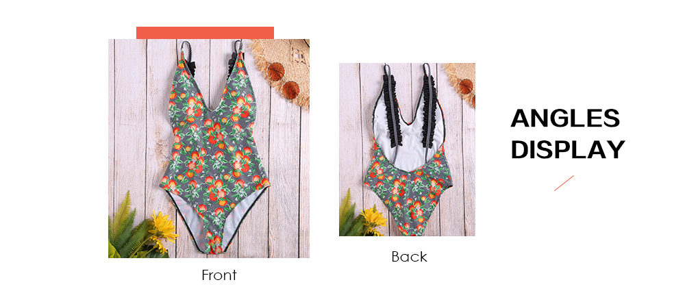 Sexy Printing Bikini Swimsuit Women Beachwear Swimwear Bathing Suit