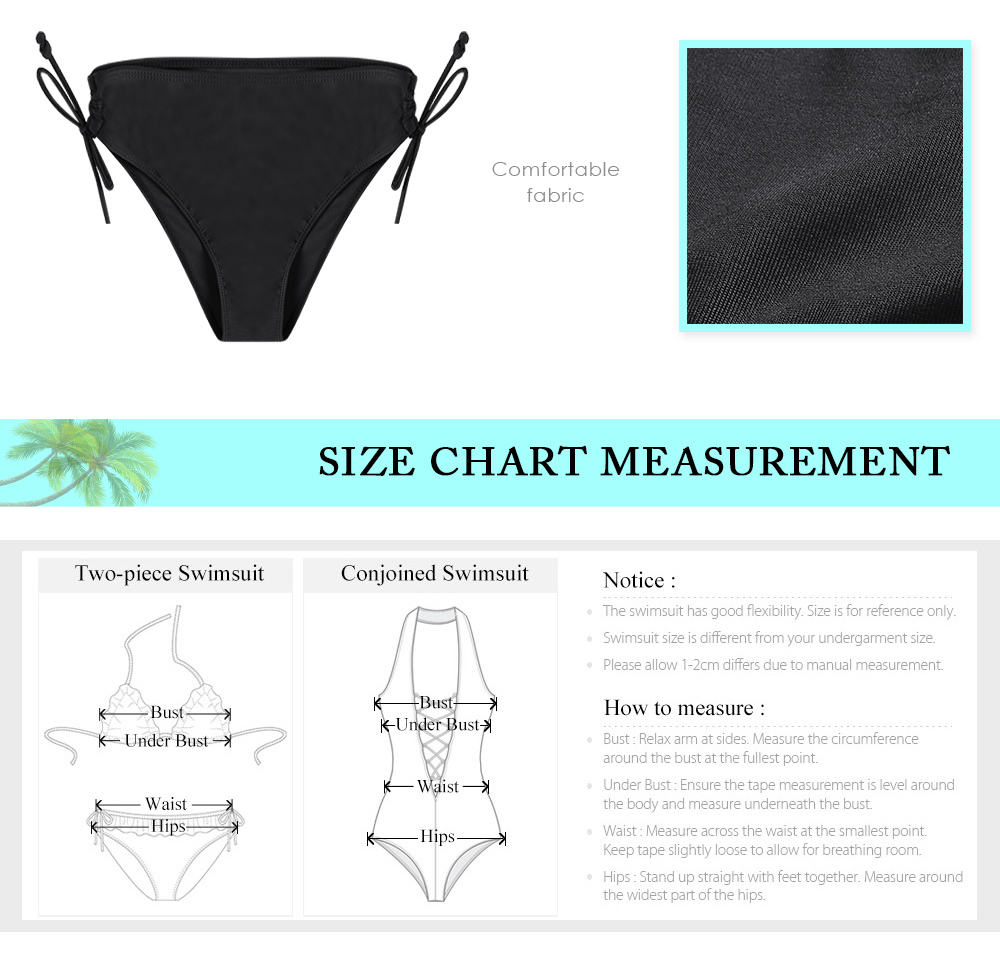 Women Sexy Striped Print Strap Two-piece Swimwear Stylish Bikini Set