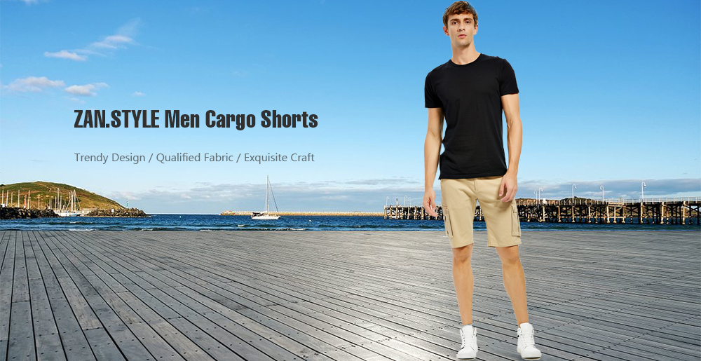 Knee Length Cargo Shorts