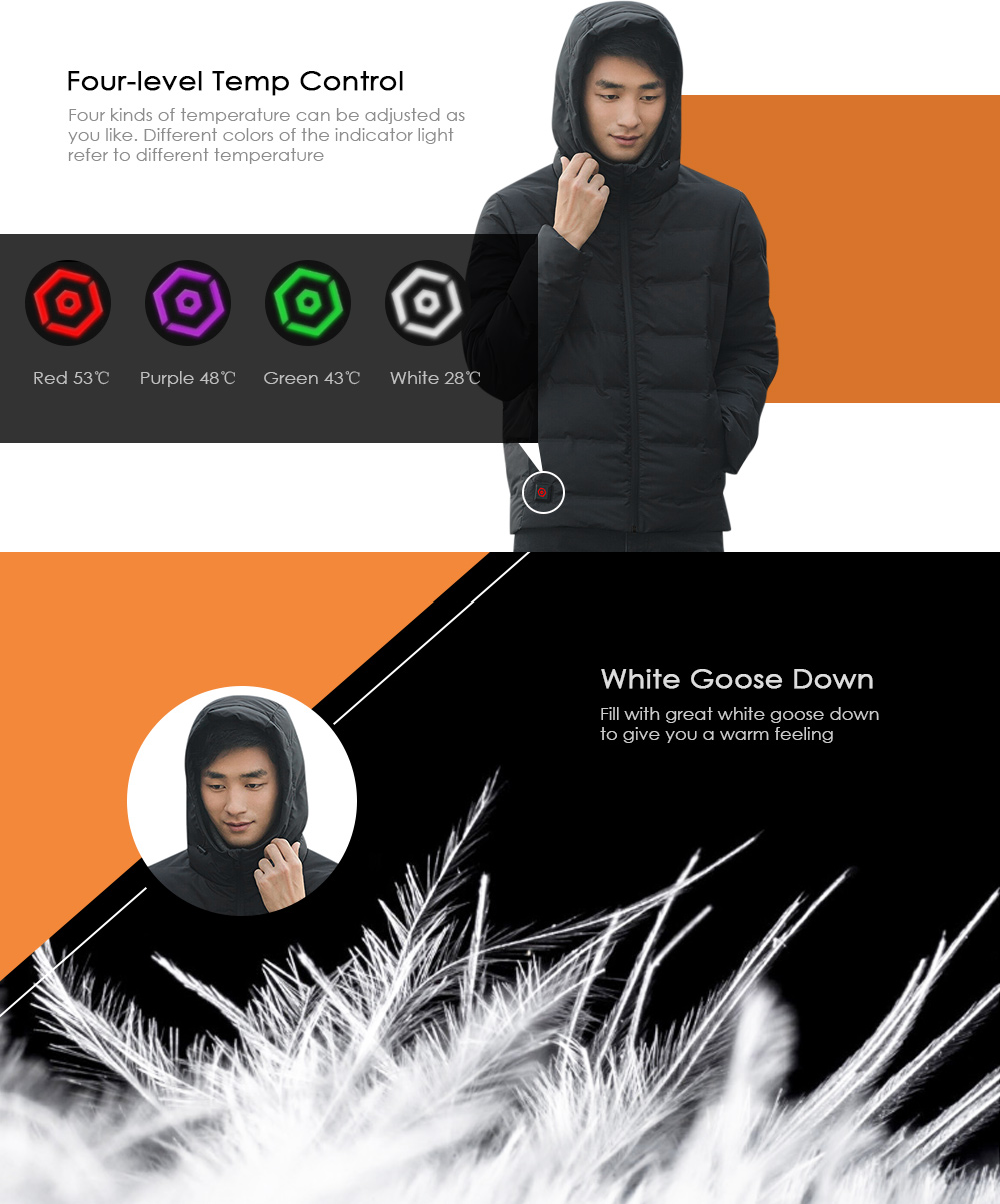 Fever Down Coat from Xiaomi youpin