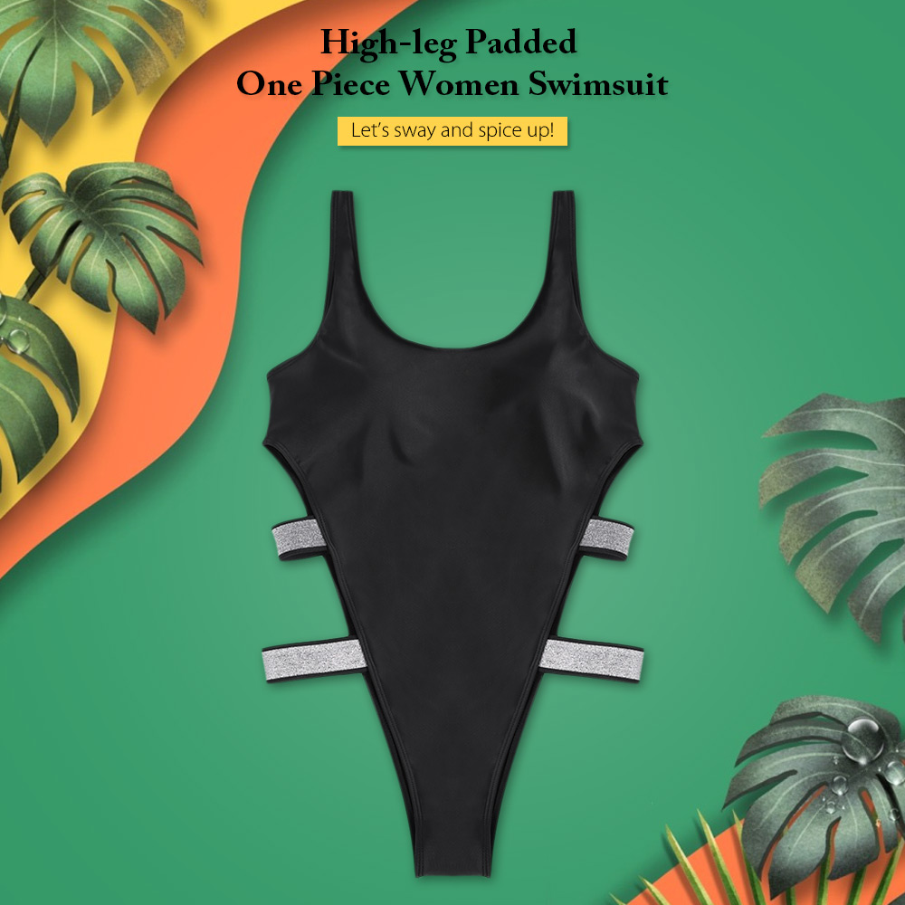 High-leg Padded Women Swimsuit