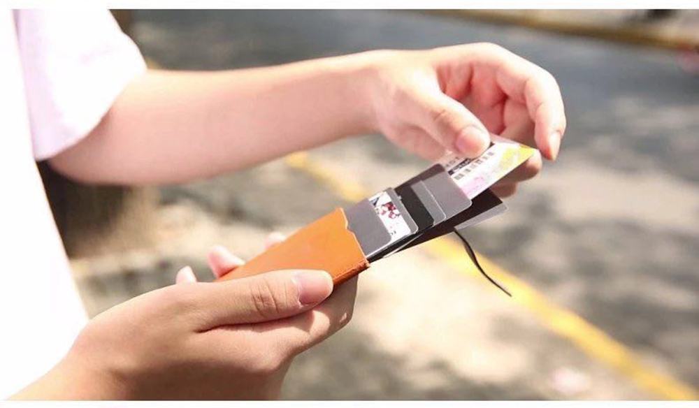 Allocacoc Pull-out Dax Wallet Mini Slim Card Holder