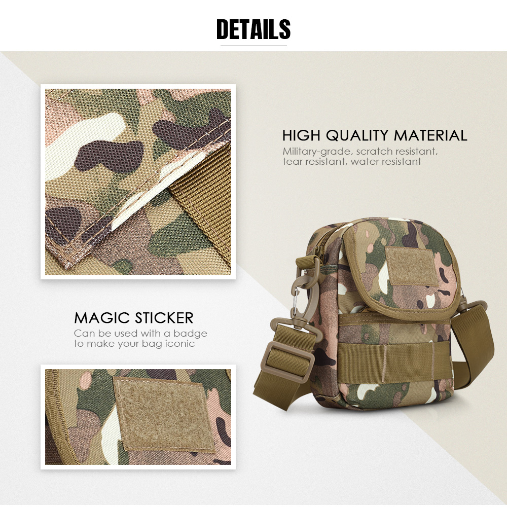 Outdoor Tactical Casual Sports Shoulder Chest Crossbody Men Bag