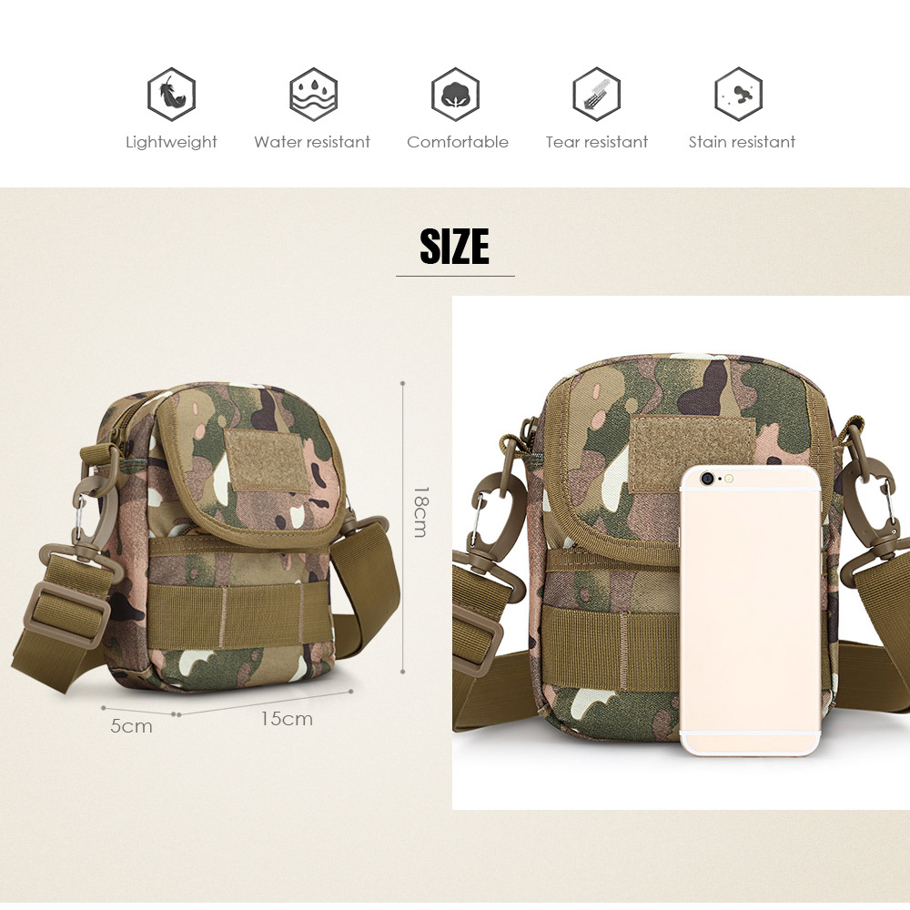 Outdoor Tactical Casual Sports Shoulder Chest Crossbody Men Bag