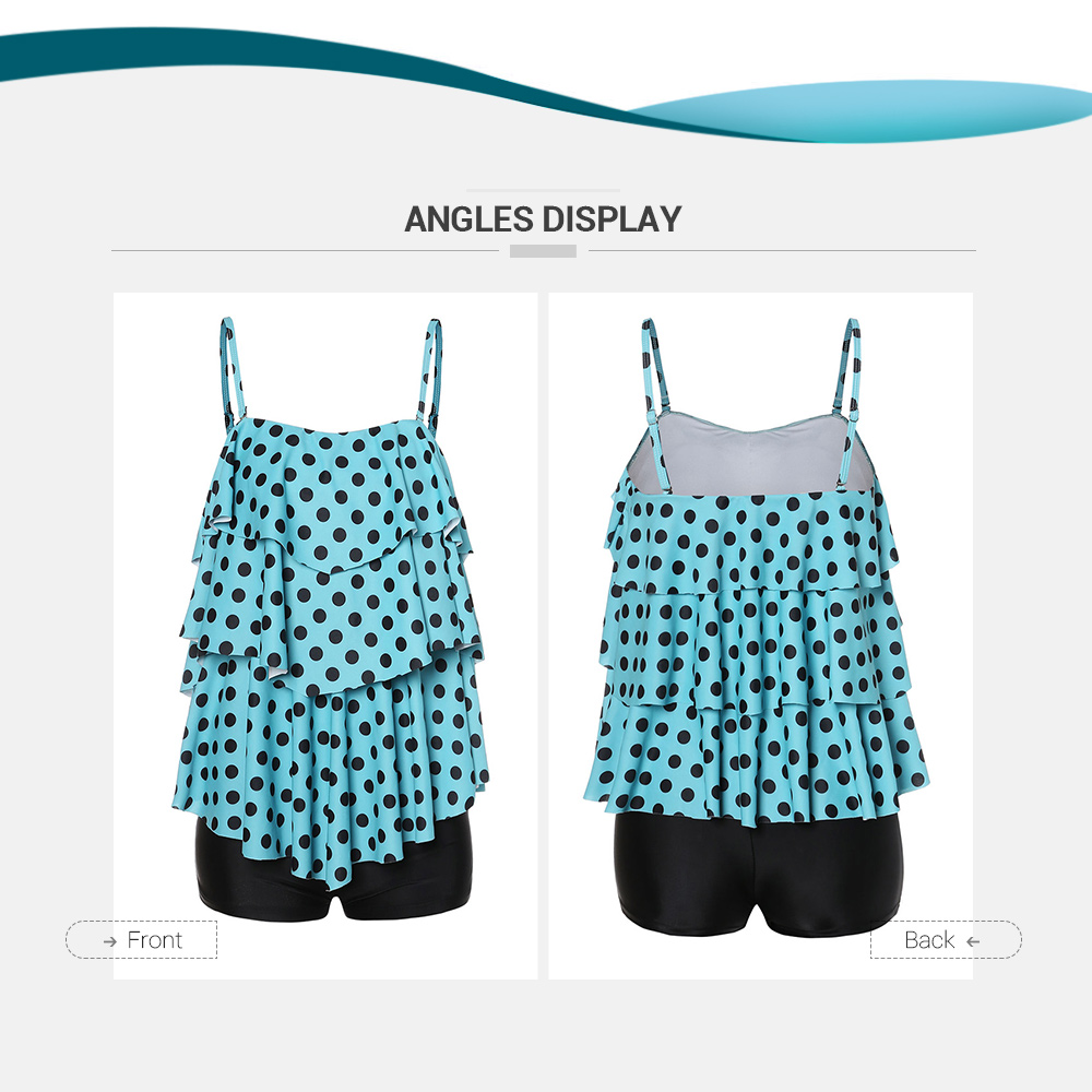 Cami Tiered Tankini Set